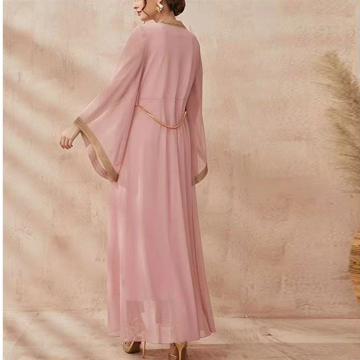 Muslim Arab Dress Middle East Dubai Dress High Quality Women's Casual Dress OEM
