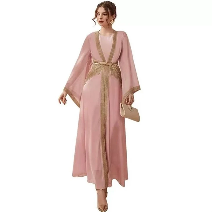 Muslim Arab Dress Middle East Dubai Dress High Quality Women's Casual Dress OEM